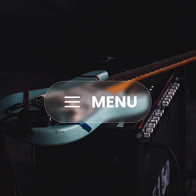 🎸 Guitar Menu Animation animation branding burger guitar interaction menu micro interaction music ui ui design ux