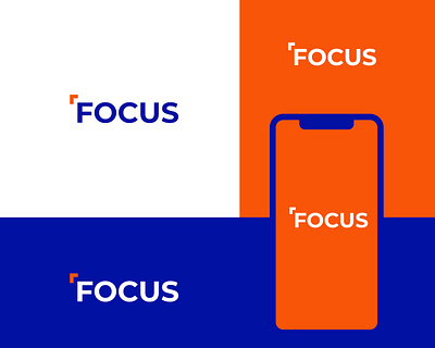 Focus branding design graphic design logo