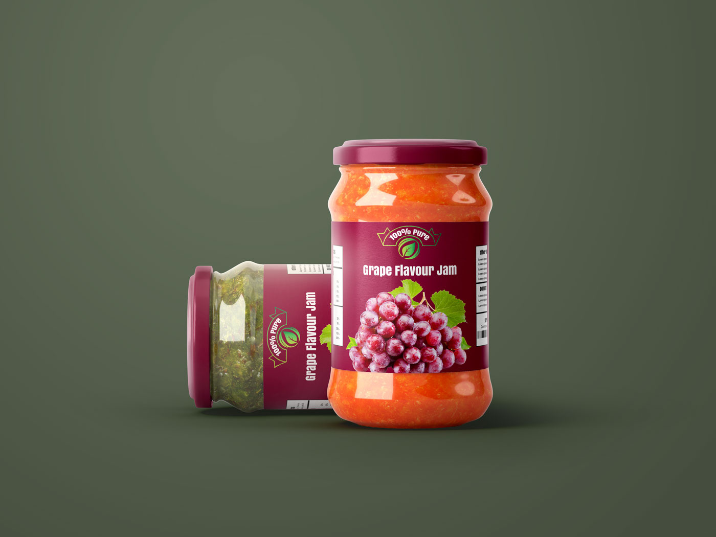 Jar Label Design By Husna Begum On Dribbble