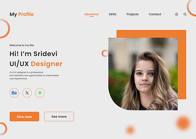 User Profile UI app branding design figma ui userexperience