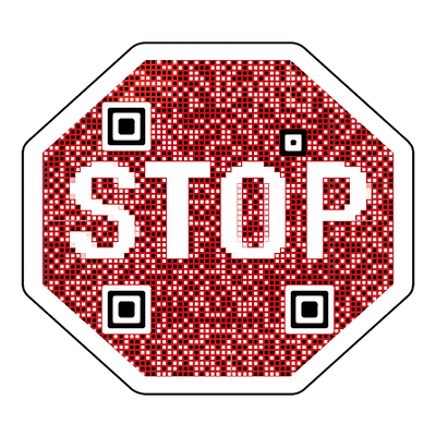 STOP qr code design nice qrc.to