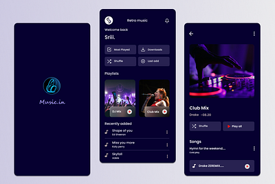 Music Player UI #Day 09 app appdesign design figma music ui userexperience userinterface webdesign