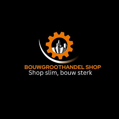 Bouwgroothandel Shop Logo branding graphic design logo