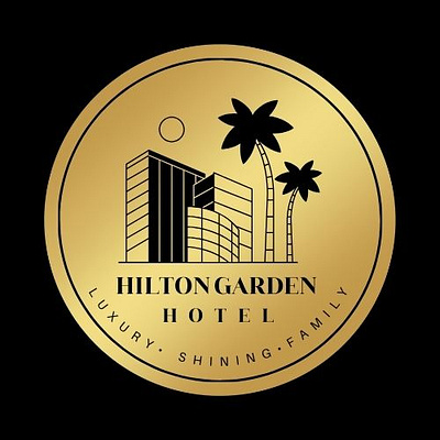 Hilton Hotel Logo branding graphic design logo