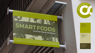 Smart Foods - Visual Identity, Packaging and Product Design brand guidelines branding coffee food packaging logo design mushrooms packaging design pattern design product design visual identity
