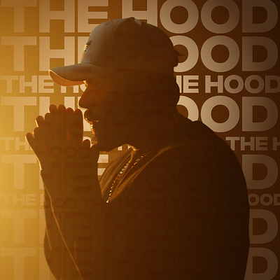The Hood Warm n Loud design graphic design photoshop poster poster design