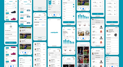 MatchPoint App Design app app concept app design application design design interaction design ui ui design uiux ux uxdesign