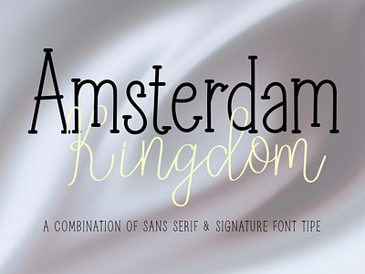 Amsterdam Kingdom - Font Duo best fonts design font apps font design font display font editor font komersial font populer fonts app free font handwritten illustration online fonts popular fonts sans serif script serif typography ui unique fonts