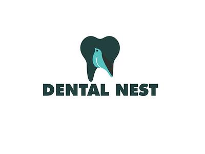Dental Nest logo design. branding businessidentity cliniclogo dentalhealth dentallogo dentistlogo everyone healthlogo logo logobrand logobranding logodaily oral tooth