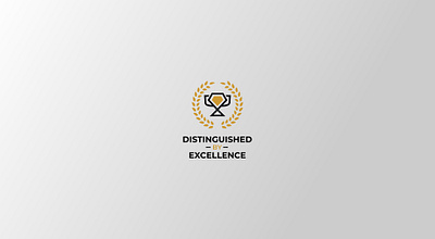 Distinguished by Excellence Logo Design design graphic design illustration illustrator logo logo design minimal vector illustration vectorart