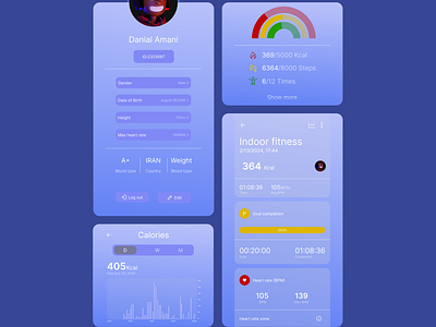 Sport app concept app concept sport ui ux