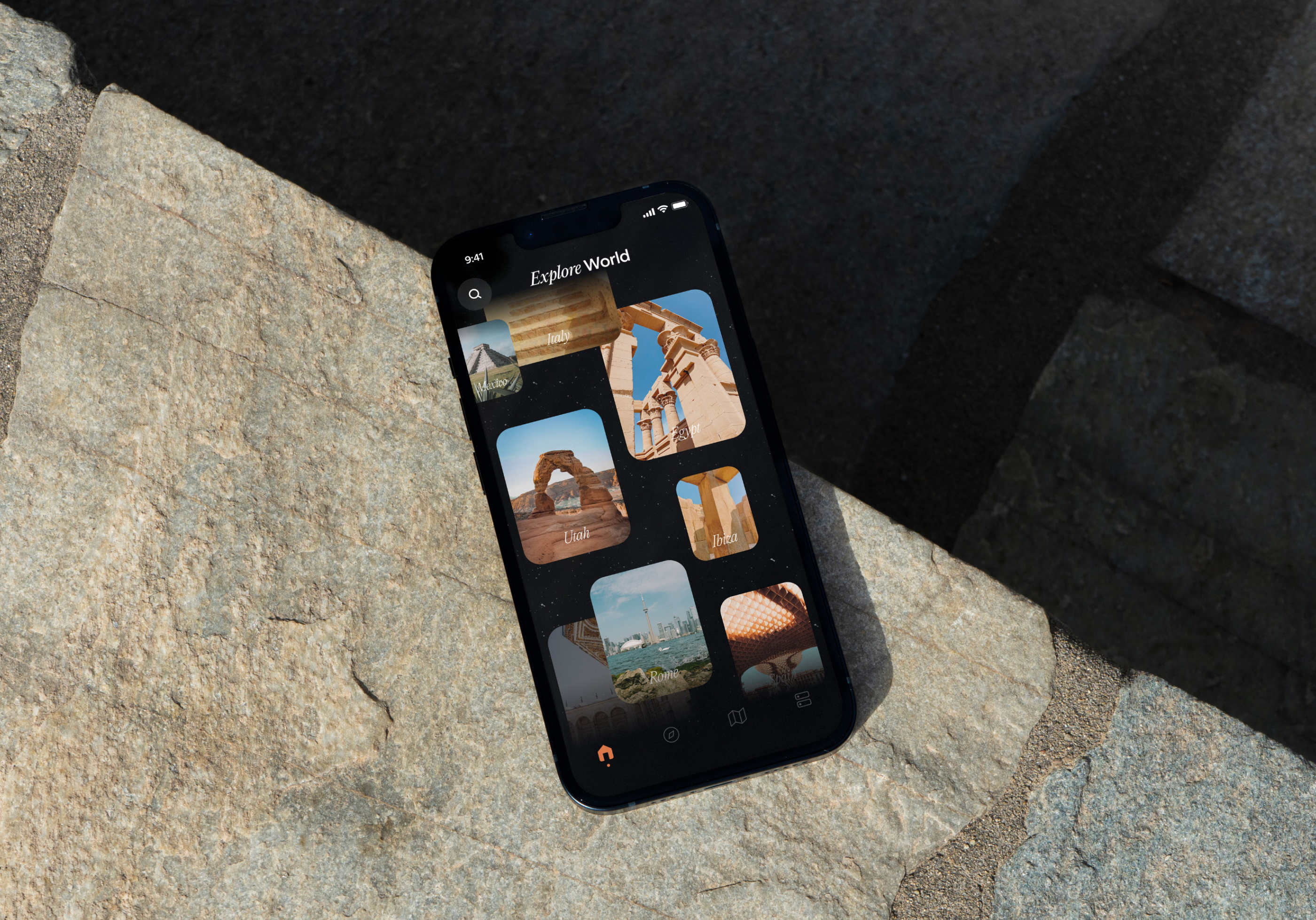 Thats – Personal Travel Planner App 3d animation app branding graphic design motion graphics resimpl resimpl design resimpl studio travel agency travel ai travel app travel planner ui ux