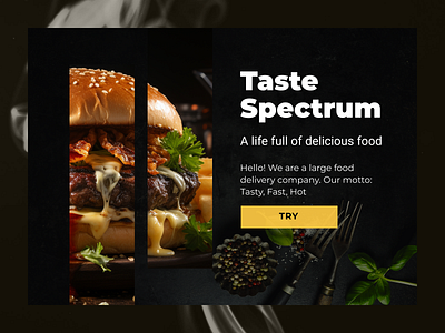 Taste Spectrum brand branding design food graphic design illustration invite logo marketing people render ui ux