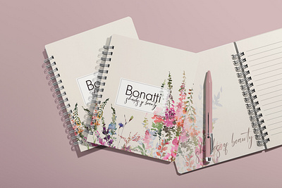 Bonatti Stationery branding design graphic design package design