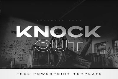 Knockout - Extended Font Family bold classy expanded extended font headline hype hypebeast industry knockout extended font family light logo logo font logotype modern solid strong text thin typeface