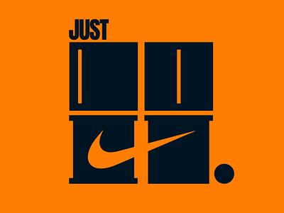 Nike - Typography advertisement brand identity branding design graphic design graphic designer logo designer marketing nike sports type typography visual identity