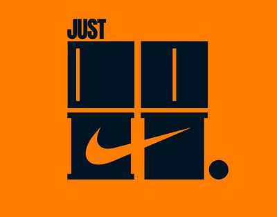 Nike - Typography advertisement brand identity branding design graphic design graphic designer logo designer marketing nike sports type typography visual identity