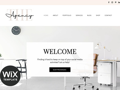 Wix Website Template Design web theme website website design website template website theme wix wix store wix template wix theme wix website wix website template wix website template design