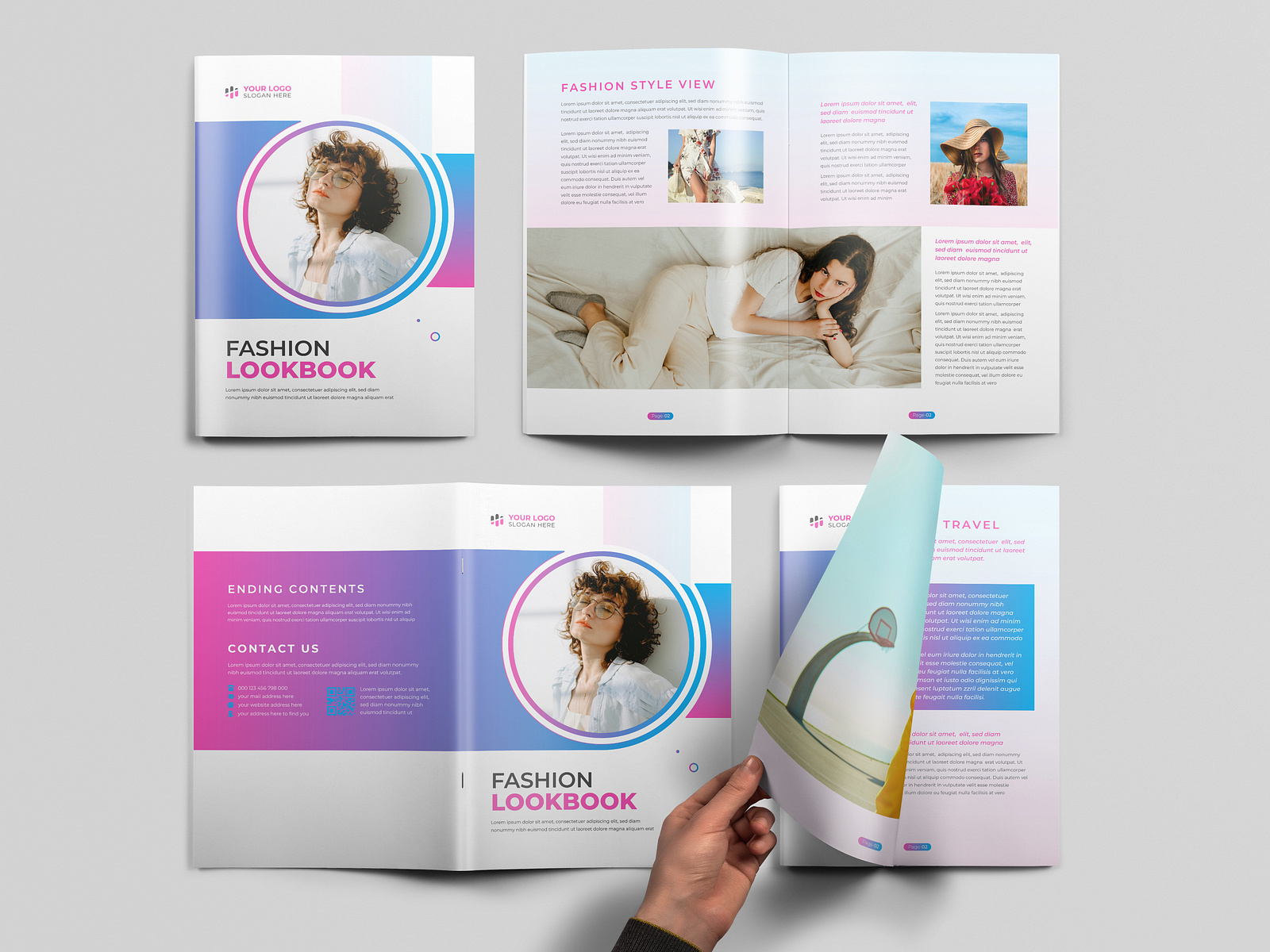 Fashion Lookbook Brochure Design by Shafiqul Islam on Dribbble