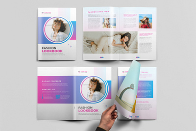 Fashion Lookbook Brochure Design brochure mockup fashion brochure graphic design lookbook product brochure