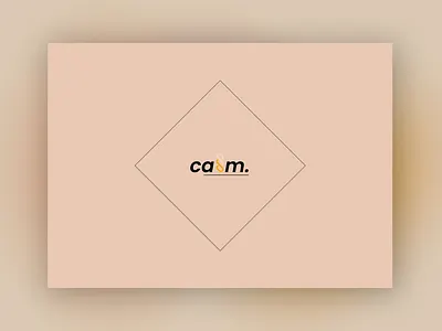 Calm - Website Design calm logo website