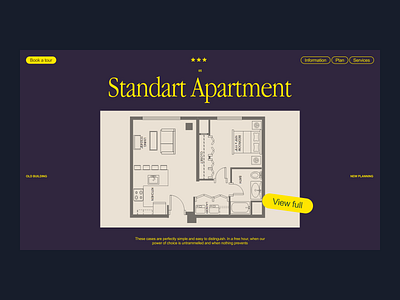 Floor planning, vacation house | Lazarev. apartment booking design e commerce graphic design home page landing page ui ux web web design website