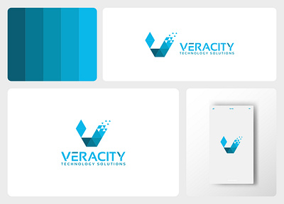 Veracity Logo abstract abstract logo brand design brand identity branding branding design graphic design logo