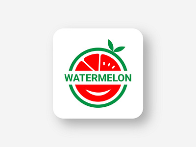 watermelon logo || Furit logo Design ashikur rahman arvin branding fruit logo graphic design logo logo design trustedashik watermelon logo