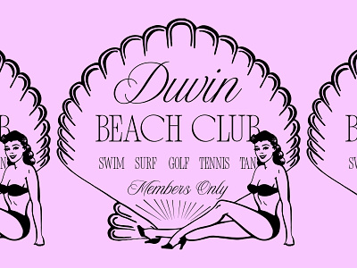 Duvin Design Co Spring 24 "Shoreline" apparel beach branding california design duvin florida graphic design illustration logo ocean retro skate surf vector vintage