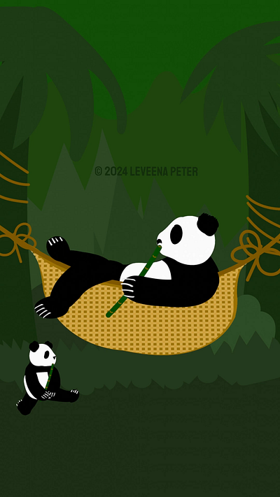 World Wildlife Day animal animation animals animation blender cute animation graphic design illustration nature pandas