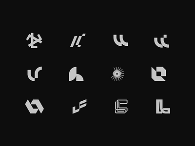 Lumi Creations Logo Concepts concepts exploration logo logos logotype mark symbols