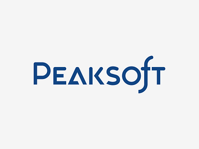 Peaksoft blue bold it medium mountain peak peaksoft semibold soft software