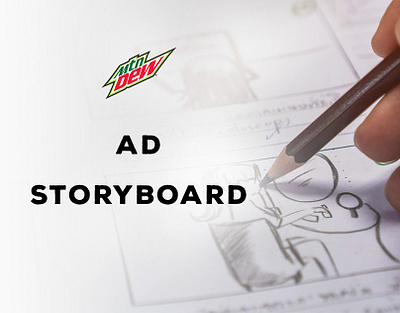 Ad Storyboard - Energy Drink