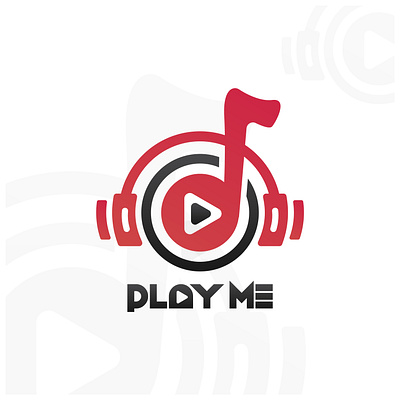 Play Me - Music App (Unused Logo) branding design graphic design logo music app logo typography