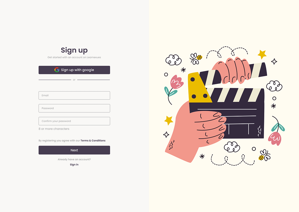 Sign Up Page UI Design by Sakib Reza on Dribbble
