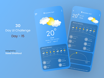 Weather app app app design design ui ux