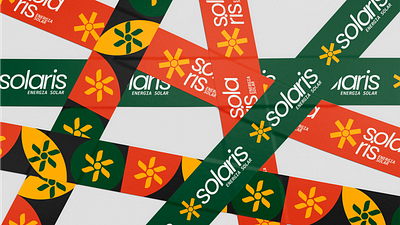 Solaris energia solar - IDENTIDADE VISUAL branding graphic design logo