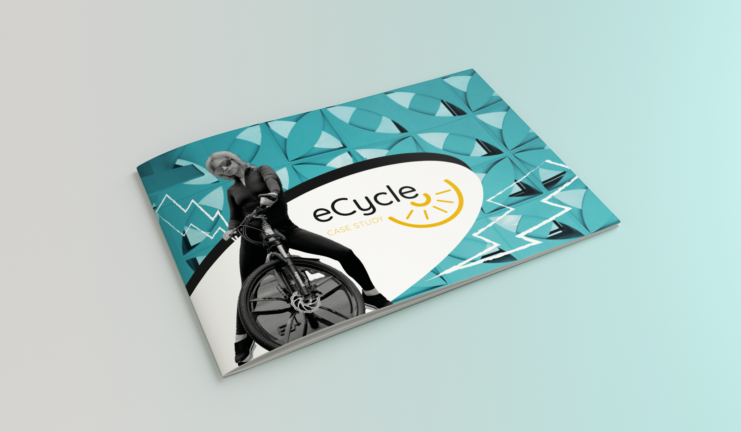 eCycle: A Case Study and Branding Guide branding graphic design logo ui ux