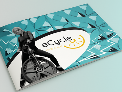 eCycle: A Case Study and Branding Guide branding graphic design logo ui ux