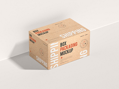 Free Shipping Box Mockup box mockup