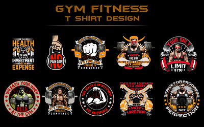 GYM FITNESS T-SHIRT DESIGN palm beach