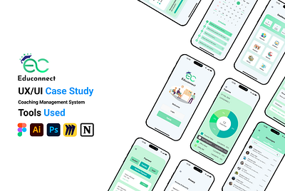 Educonnect (Coaching Management System) app coachingmanagementsystem educonnect mobileapp ui uiux ux