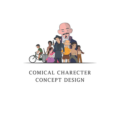 Comical Character Concept Design