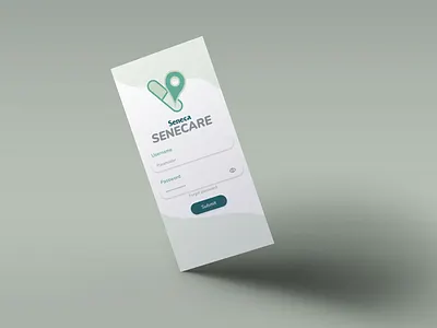 Senecare: Healthcare Application proposal for Seneca College graphic design ui ux
