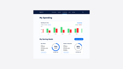 Bank UI banking finance prototype ui ui design