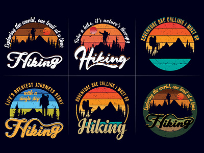 Hiking T-Shirt Design. high school shirt design ideas