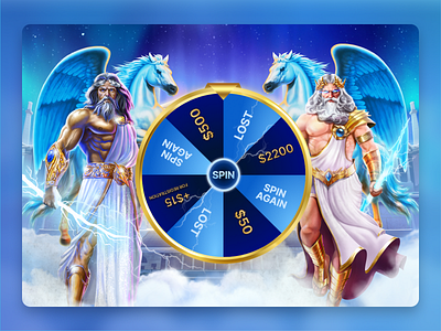 Gambling Gods Landing Page casino figma gambling graphic design landing landingpage ui