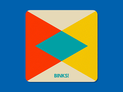 BINKS! Album Art No.2 album alternative art design geometric music shapes swiss