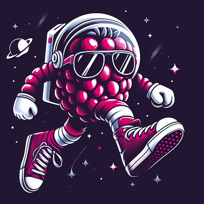 Berry Astronaut affinity designer berry astronaut berry best friends berry special character design cute characters cute design design digivibes fruit character fruit lovers graphic design illustration logo lovely design meddgraphics space lovers stylish character sunglasses