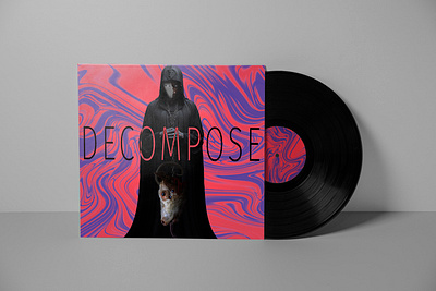 DECOMPOSE adobe photoshop branding design graphic design poster vinyl